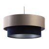 Závěsné svítidlo DUO, 1xE27, ø 60 cm