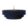 Stropní svítidlo TRINITI modré, 1xE27, ø 60 cm