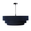 Stropní svítidlo TRINITI modré, 1xE27, ø 60 cm