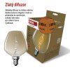89252 3 led zarovka deco s123 e27 3 5 w 14 w 130 lm flame