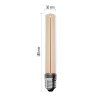 89258 1 led zarovka deco t30 e27 2 w 11 w 100 lm flame