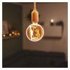 89264 9 led zarovka deco g130oa e27 4 w 22 w 220 lm flame
