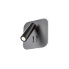 Black 2700 Nástěnné LED svítidlo QUDA 9W, 13x13 cm, nestmívatelné