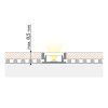 95403 4 naslapny hlinikovy profil bd 19x9 mm delka 2m