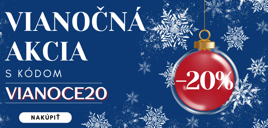Vianočná akcia na vybrané osvetlenie! Zľava 20% na označené produkty.
