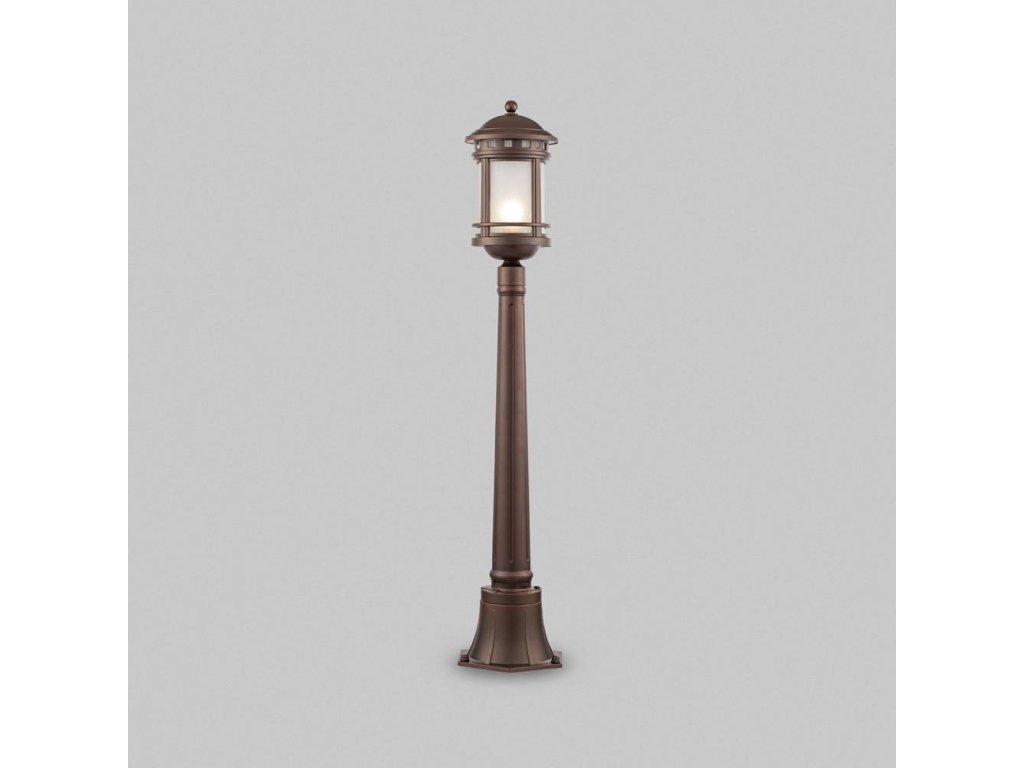 Vintage vonkajšie stĺpikvo svietidlo SALAMANCA, 60W, v. 105 cm, 1xE27, IP44