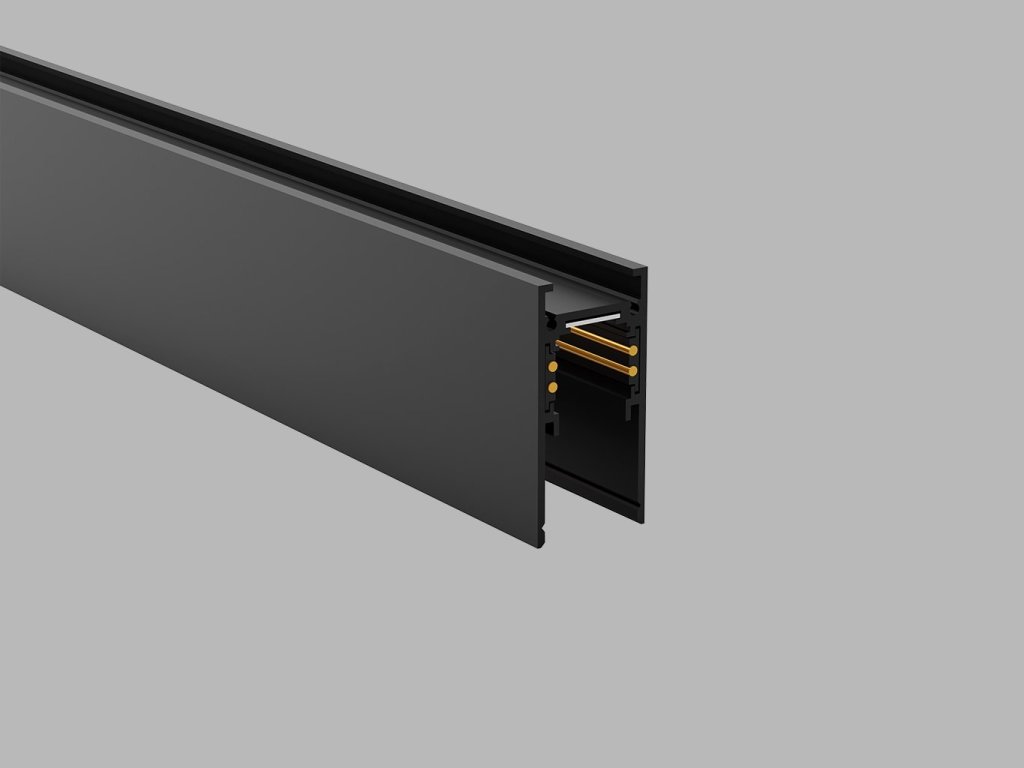 Přisazená magnetická lišta 48V MAG TRACK, d. 2m, DALI (Farba Biela)