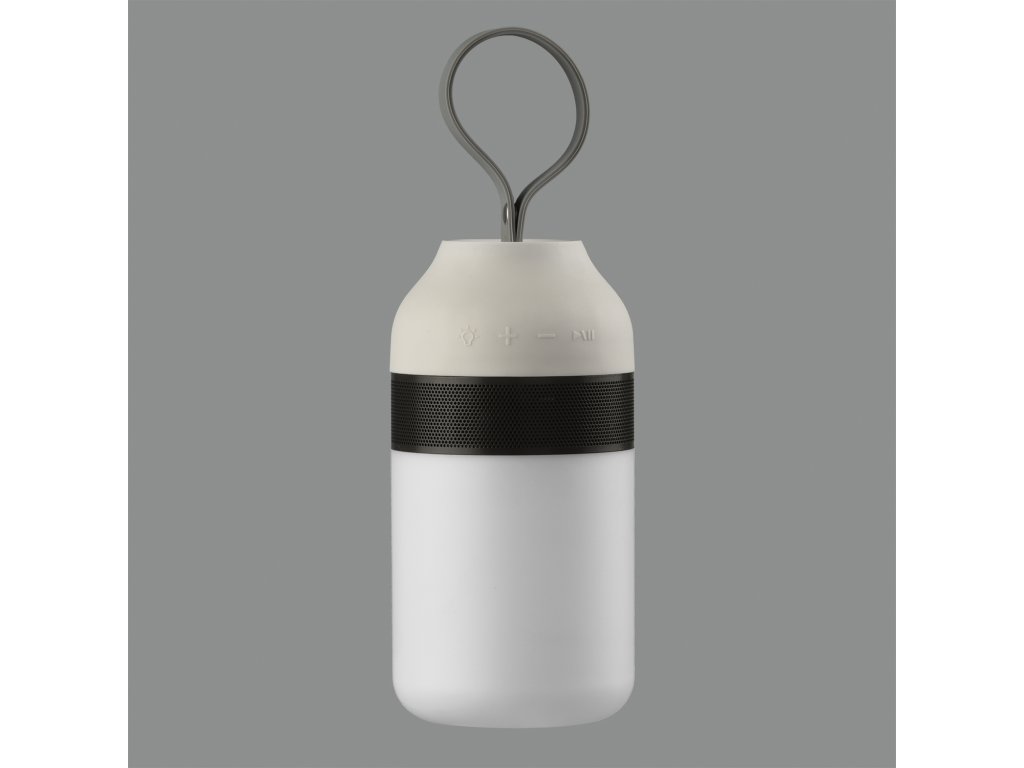 Prenosná LED stolná lampa MOVE IT s bluetooth reproduktorom, v. 23 cm, 2W