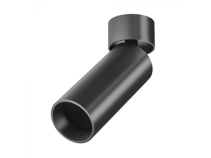 Stropné LED svietidlo FOCUS, v. 16 cm, 12W (Farba Čierna, Teplota světla 3000K - teplá biela, stmievanie ZAPNUTIE/VYPNUTIE)