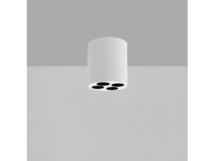 Stropné LED svietidlo INVISIBLE, ⌀ 70 mm, 9W, CRI90 (Farba Biela, stmievanie ON/OFF (bez stmívání))