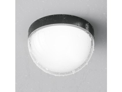 Stropné LED svietidlo MON, 12W, ⌀ 18 cm, 3000K, IP65