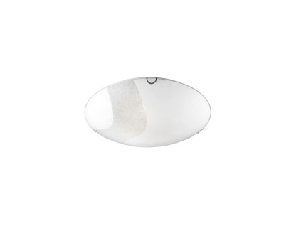 52496 stropni svitidlo quale bile sklo a kristal e27 2x12w