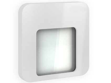 Svetlo LED MOZA, na omietku, do KU krabice, 14Vss, IP44 (Farba Hliník, Teplota světla 6000K - studená biela)
