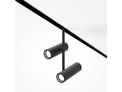 72083 svitidlo pro kolejnicovy system elti duo magnetic track system exility 24w 36d tr005 4 2x12w ds b maytoni