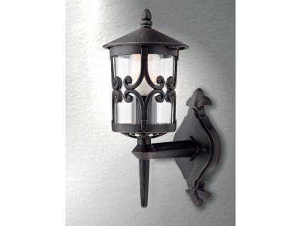 Vonkajšia nástenná lampa Tirol, v.37,3 cm, up/down