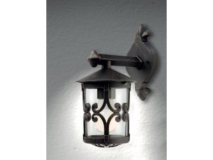 Vonkajšia nástenná lampa Tirol, v.37,3 cm, up/down