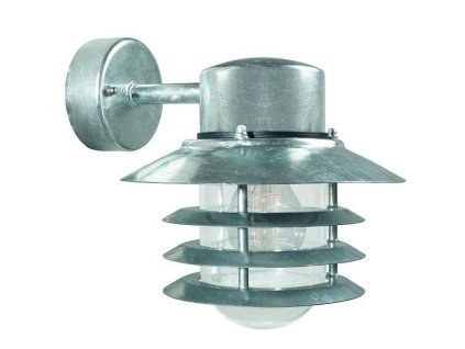 Venkovní nástěnná lampa Vejers don (Barva galvanizace)