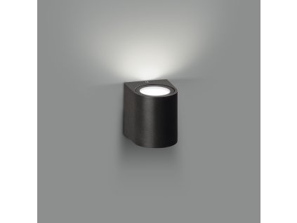 Vonkajšie nástenné LED svietidlo BOJ, v. 8 cm, 6W, CRI90, IP54