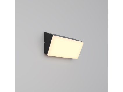 Vonkajšie nástenné LED svietidlo BRICK, 10W, d. 18 cm, CRI80, IP54
