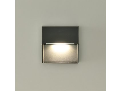 Vonkajšie nástenné LED svietidlo NASHIRA, š. 10 cm, 4W, CRI80, IP65