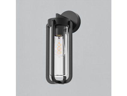 Vonkajšie nástenné LED svietidlo VEGA, v. 41 cm, 1xE27 15W, IP65