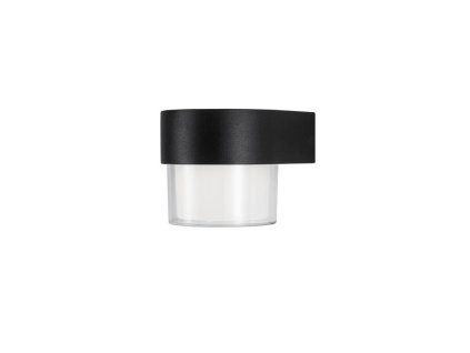 50837 venkovni nastenne svitidlo darf cerny hlinik abs difuzor led 5w 3000k 104st ip65 svetlo dolu