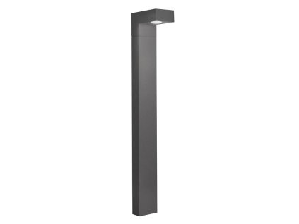 50315 venkovni sloupkove svitidlo apollo tmave sedy hlinik akrylovy difuzor led 5w 3000k ip54