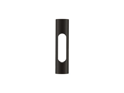 50942 venkovni sloupkove svitidlo ellery cerny hlinik a akryl led 12w 3000k ip65