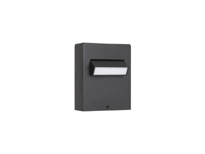 52901 venkovni sloupkove svitidlo zelda cerny hlinik a akrylovy difuzor proti oslneni led 6w 3000k ip65