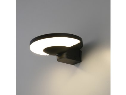 Vonkajšie solárne nástenné LED svietidlo GLOSS, 5W, CRI90, IP65