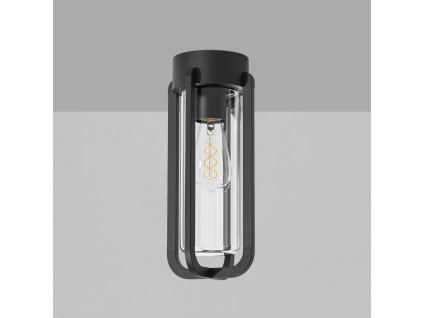 Vonkajšie stropné LED svietidlo VEGA, v. 41 cm, 1xE27 15W, IP65