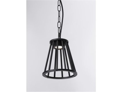 50651 venkovni zavesne svitidlo carina cerny hlinik led 6w 3000k ip65
