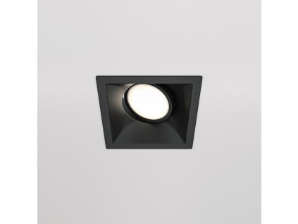 Vstavané svietidlo DOT, 50W, d. 9 cm, 1xGU10 (Farba Čierna)