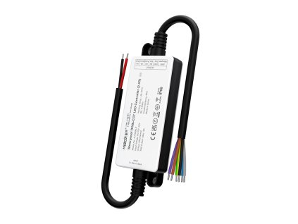 Vodeodolná RF riadiaca jednotka pre RGB+CCT pásky Mi-light, 2.4GHz, 12A, FUT039S-P