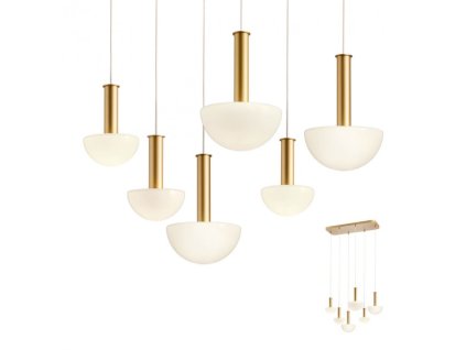 Závesná lampa Lumien 6