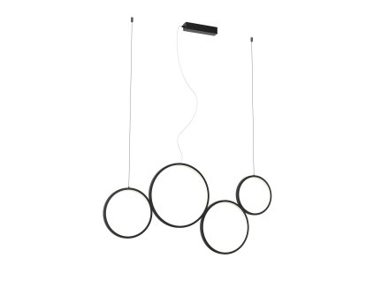 Závesné LED interiérové svietidlo Athena, d.100cm (Farba Biela)