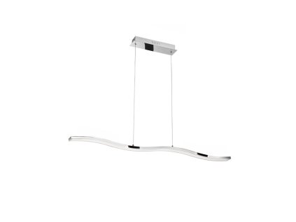 47753 zavesne led svitidlo cesena chromovany hlinik a akryl 42w 3000k