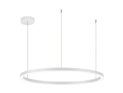 Závesné LED svietidlo DARA ø 98 cm, biele, 3000-4000K (stmievanie ZAPNUTIE/VYPNUTIE, diaľkový ovládač Bez diaľkového ovládača)
