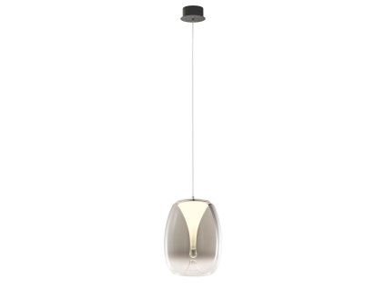 Závesné LED svietidlo DROP ø 270mm, 15W (Farba Chróm)