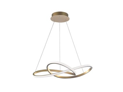 Závesné LED svietidlo FUSION, 53W 3000K (Farba Biela)