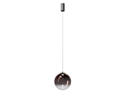 Závesné LED svietidlo IRIDES, 10W, Ø 250 mm (Farba Dichroická, Teplota světla 3000K - teplá biela)