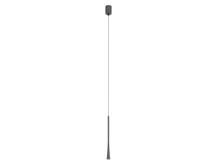 Závesné LED svietidlo ITO ø 3,2 cm / V: 40cm (Farba Biela, Teplota světla 3000K - teplá biela)