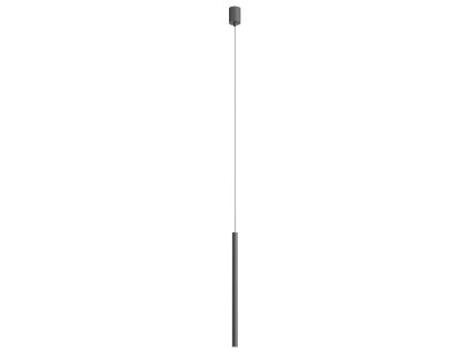 Závesné LED svietidlo KANJI ø 2,5 cm, v. 55 cm (Farba Biela, Teplota světla 3000K - teplá biela)