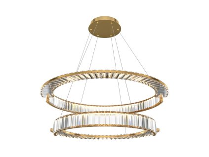 Závesné LED svietidlo KRONE, 90W, 4000K, Ø 80,5 cm, CRI80