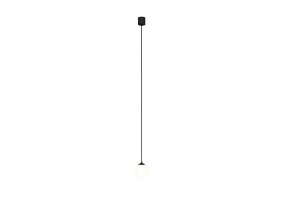 Závesné LED svietidlo LUNA, 5W, 4000K, Ø 10 cm, v. 220 cm, CRI90