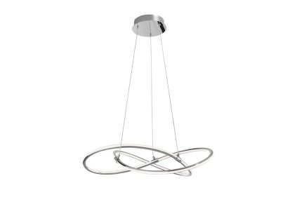 48275 zavesne led svitidlo martino chromovany hlinik a akryl 50w 3000k