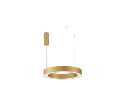 Závesné LED svietidlo MORBIDO, ø 60cm, 50W, 2700K-4000K vr. diaľkového ovládania stmievateľné Tuya (Farba Biela)