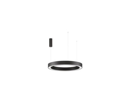 Závesné LED svietidlo MORBIDO, ø 80cm, 60W, 2700K-4000K vr. diaľkového ovládania stmievateľné Tuya (Farba Biela)