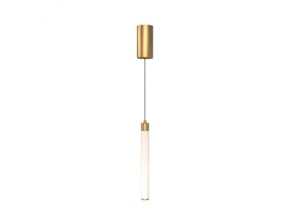 Závesné LED svietidlo RAY, 10W, Ø 3 cm, CRI80 (Farba Zlatá)