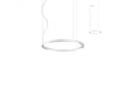 Závěsné LED svítidlo Union, ø60cm (Barva bílá)